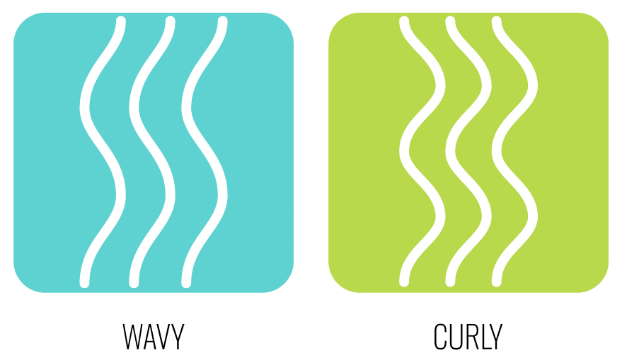 Wavy and Curly Hair Type